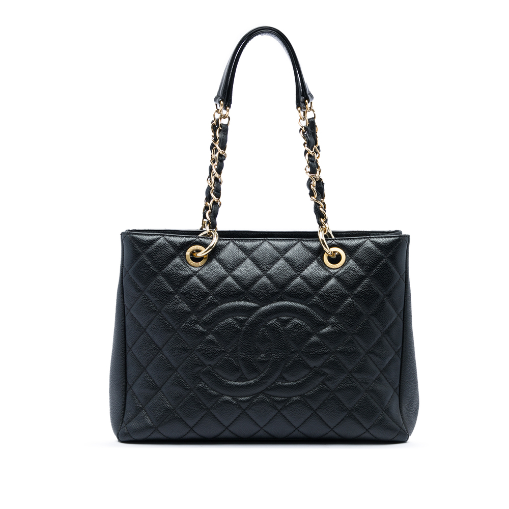 Pre-Loved Chanel Caviar Grand Shopping Tote